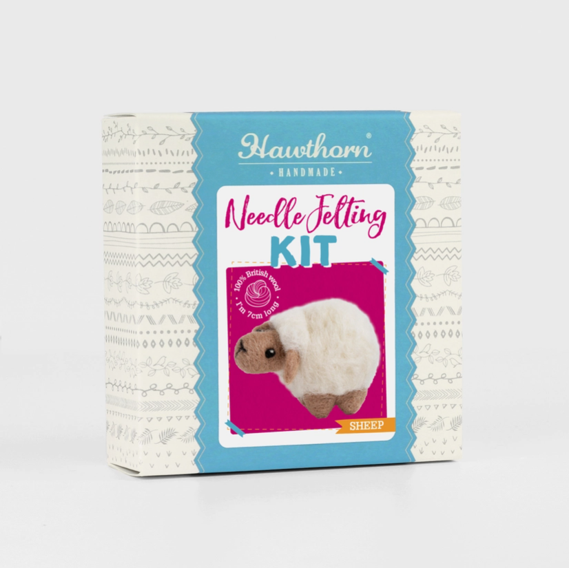 Hawthorn Handmade Sheep Mini Needle Felting Kit