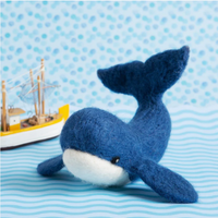 Hawthorn Handmade Whale Needle Felting Kit - Art Noise