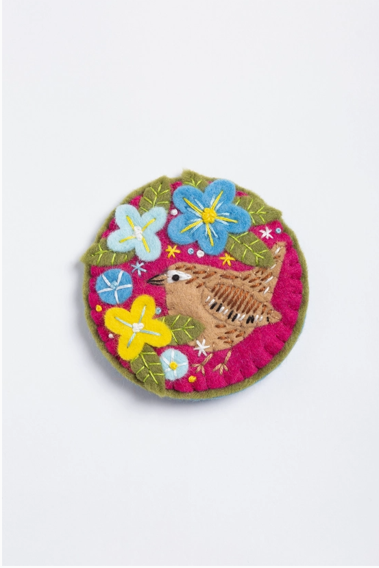 Hawthorn Handmade Wren Felt Craft Kit - Art Noise