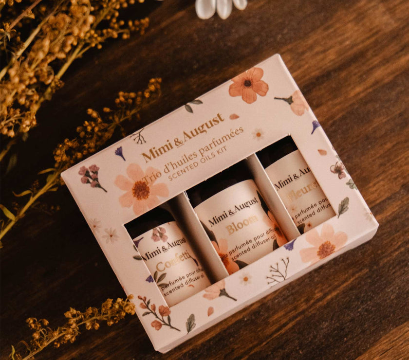 Set | Exclusive Spring Scented Oil Trio