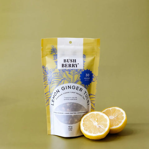 Organic Lemon Ginger Tulsi Tea Bush Berry TEA art-noise.myshopify.com organic-lemon-ginger-tulsi-tea Organic Lemon Ginger Tulsi Tea Bush Berry TEA art-noise.myshopify.com organic-lemon-ginger-tulsi-tea