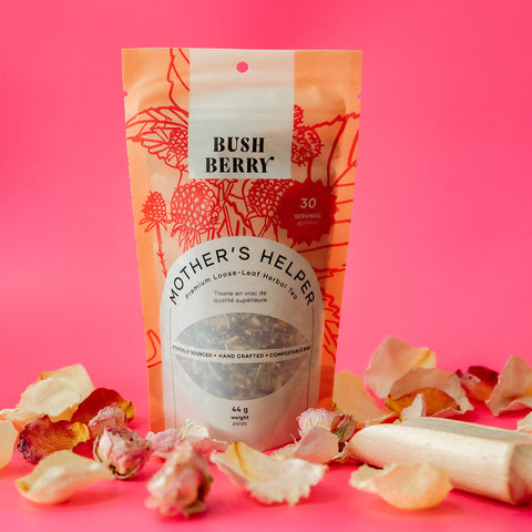 Organic Mothers Helper Postpartum Tea Bush Berry TEA art-noise.myshopify.com organic-mothers-helper-postpartum-tea