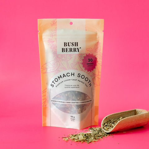 Organic Stomach Soothing Tea Bush Berry TEA art-noise.myshopify.com organic-stomach-soothing-tea