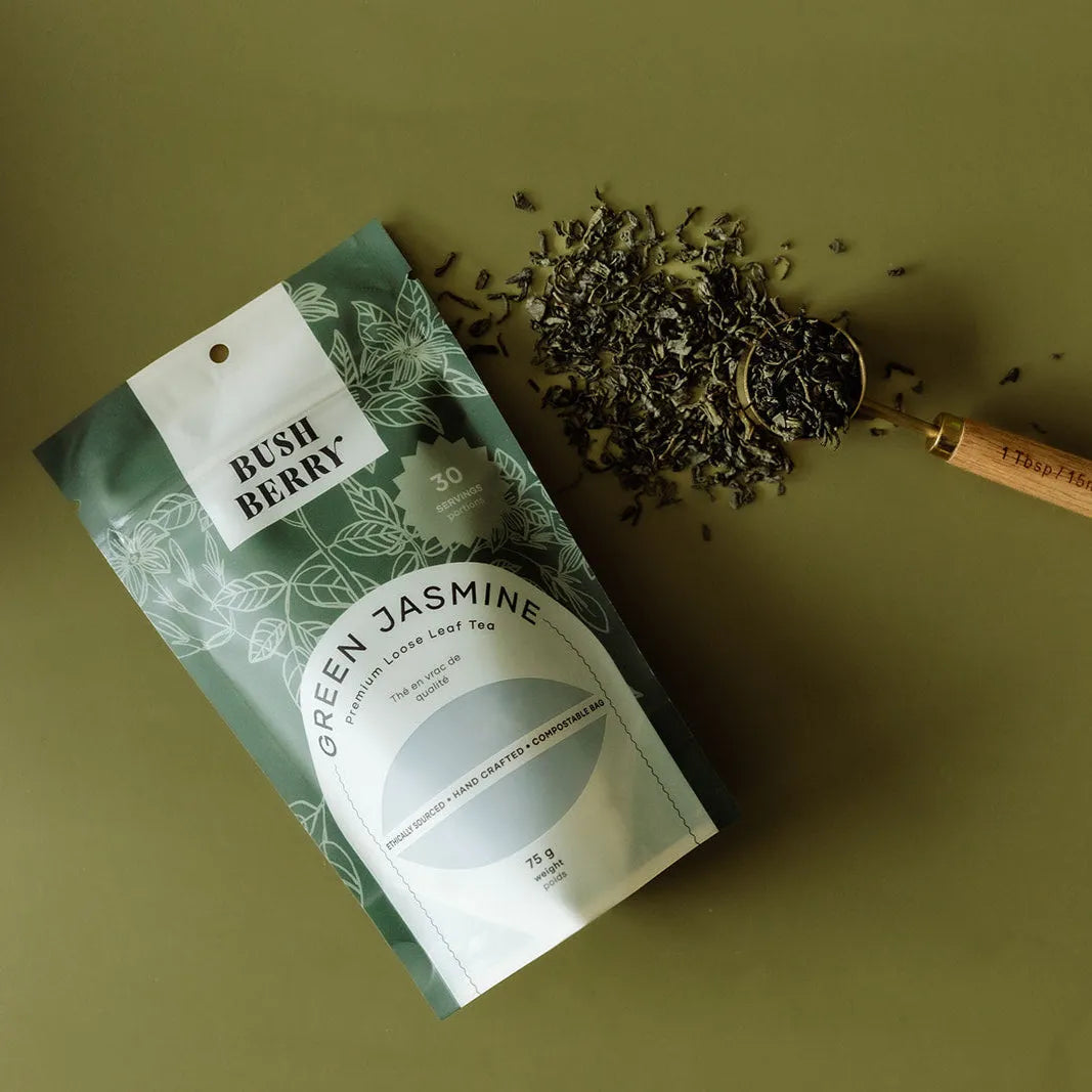 Organic Green Jasmine Tea Bush Berry TEA art-noise.myshopify.com organic-green-jasmine-tea Organic Green Jasmine Tea Bush Berry TEA art-noise.myshopify.com organic-green-jasmine-tea