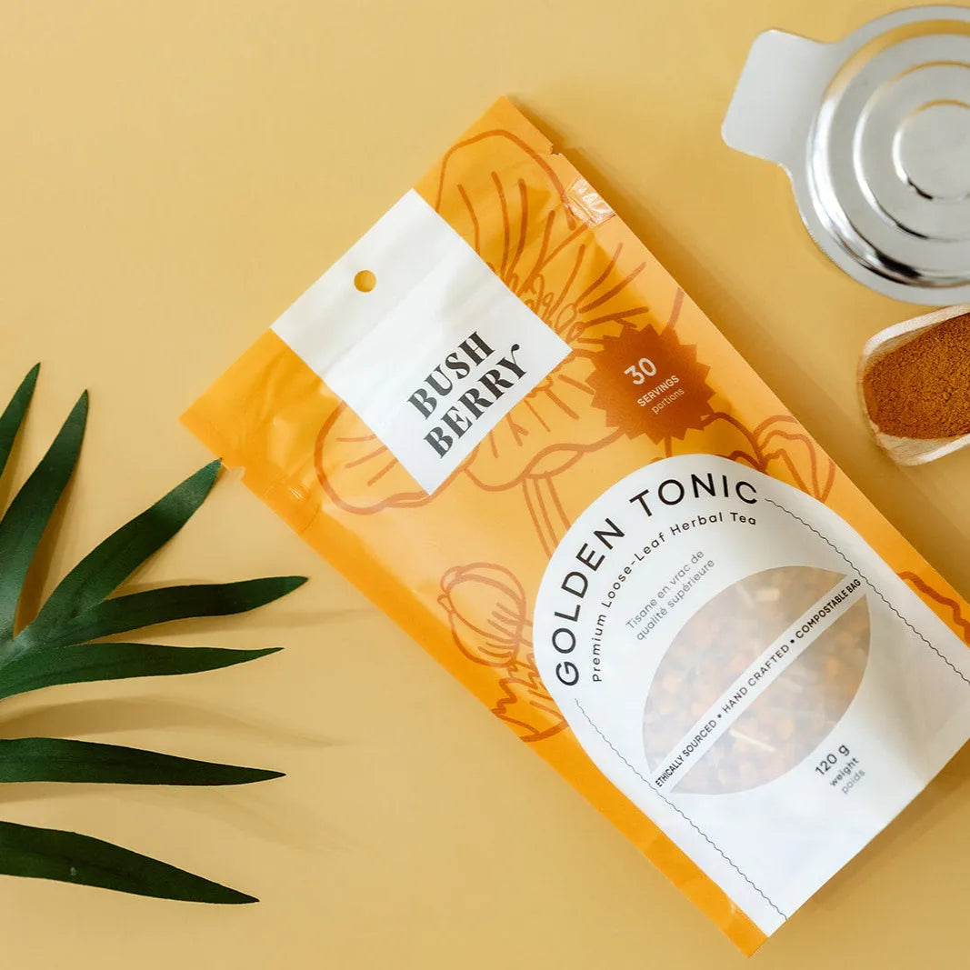 Organic Golden Tonic Tea Bush Berry TEA art-noise.myshopify.com organic-golden-tonic-tea Organic Golden Tonic Tea Bush Berry TEA art-noise.myshopify.com organic-golden-tonic-tea