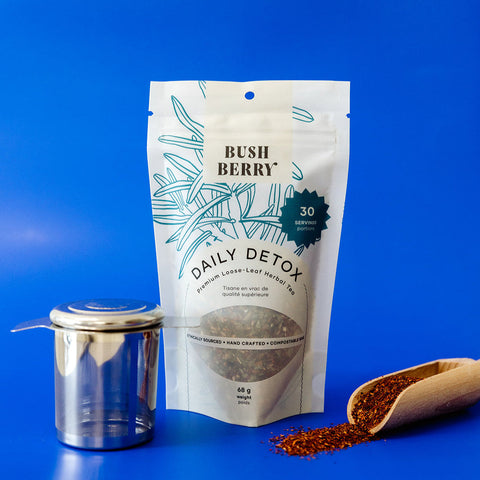 Organic Daily Detox Tea Bush Berry TEA art-noise.myshopify.com organic-daily-detox-tea
