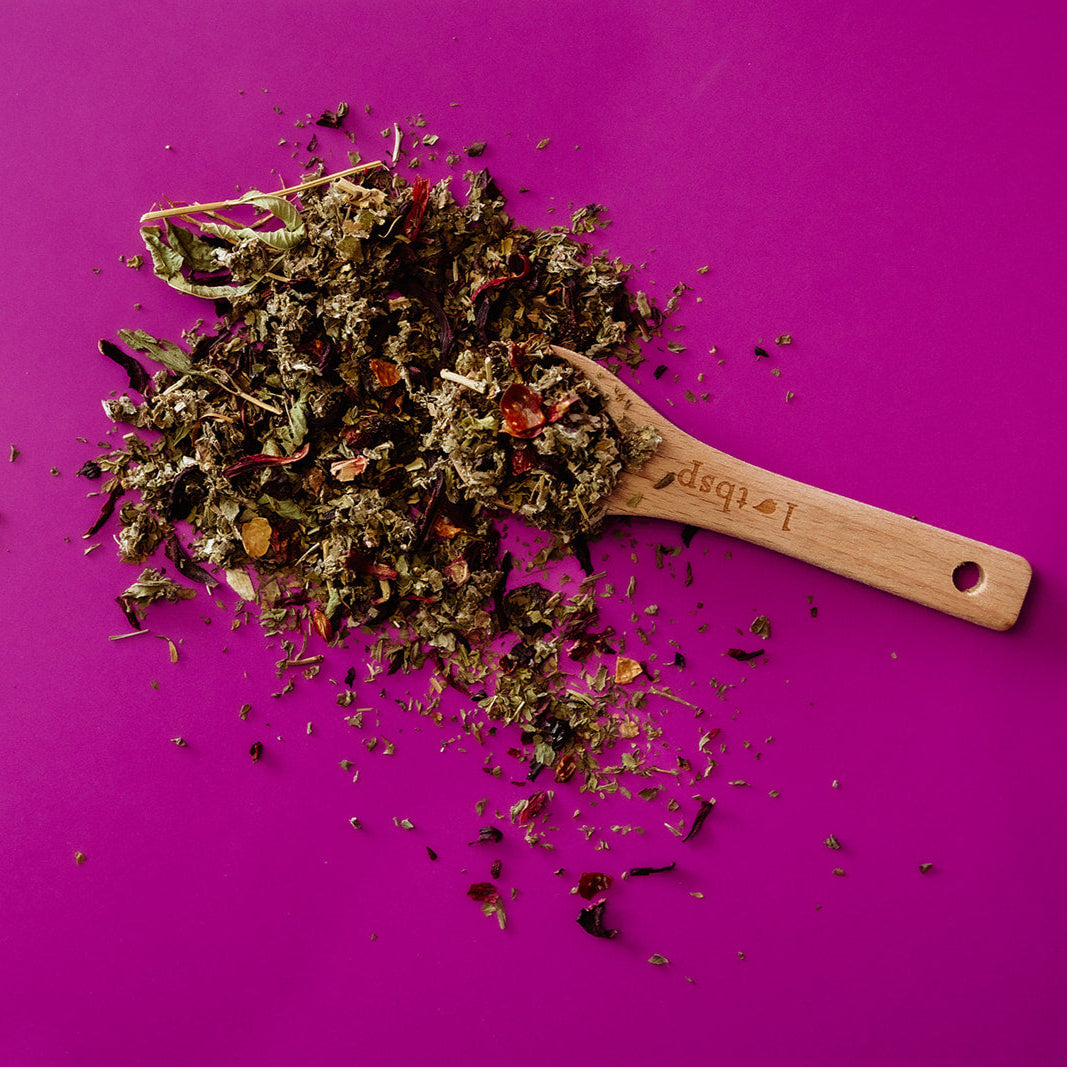 Organic Wild Raspberry Hibiscus Tea