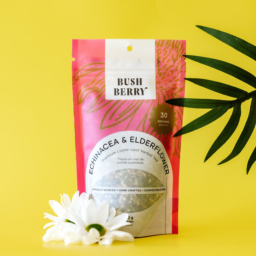 Organic Echinacea + Elderflower tea