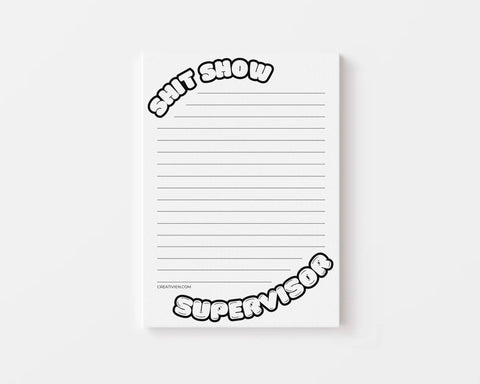 Shit Show Supervisor notepad Creativien product_type art-noise.myshopify.com shit-show-supervisor-notepad Shit Show Supervisor notepad Creativien  art-noise.myshopify.com shit-show-supervisor-notepad