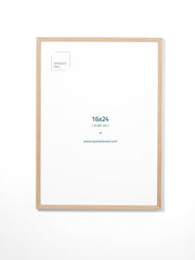 Solid Oak Frame, 16x24 in | 41x61 cm Opposite Wall Frame art-noise.myshopify.com solid-oak-frame-16x24-in-41x61-cm