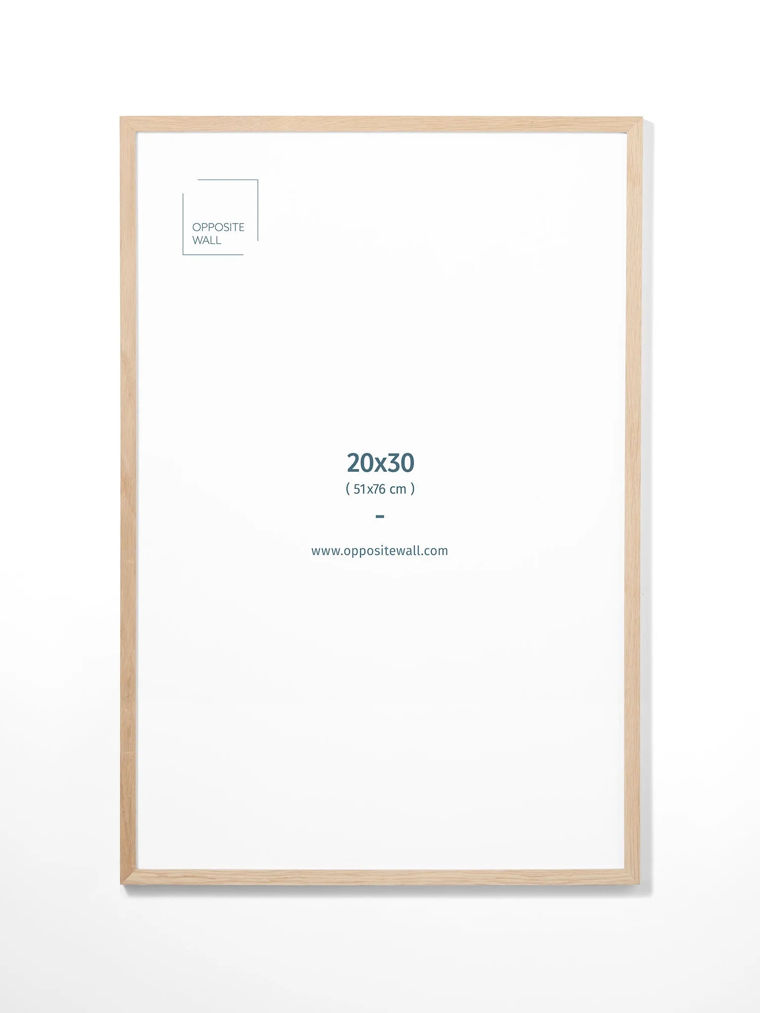 Solid Oak Frame, 20x30 in | 51x76 cm Opposite Wall Frame art-noise.myshopify.com solid-oak-frame-20x30-in-51x76-cm Solid Oak Frame, 20x30 in | 51x76 cm Opposite Wall Frame art-noise.myshopify.com solid-oak-frame-20x30-in-51x76-cm