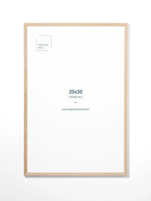 Solid Oak Frame, 20x30 in | 51x76 cm Opposite Wall Frame art-noise.myshopify.com solid-oak-frame-20x30-in-51x76-cm Solid Oak Frame, 20x30 in | 51x76 cm Opposite Wall Frame art-noise.myshopify.com solid-oak-frame-20x30-in-51x76-cm