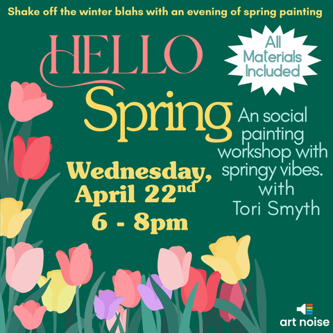 Hello Spring - A Social Painting Workshop