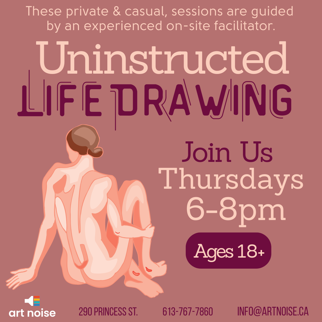 Uninformed Drawing Uninstructed Life Drawing (ages 18+) | Art Noise