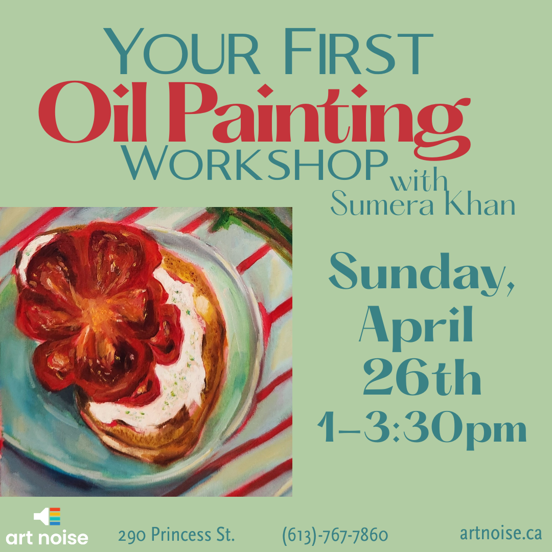 Your First Oil Painting Workshop with Sumera Khan