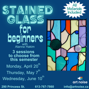 Stained Glass for Beginners Workshop with Alanna Hakim