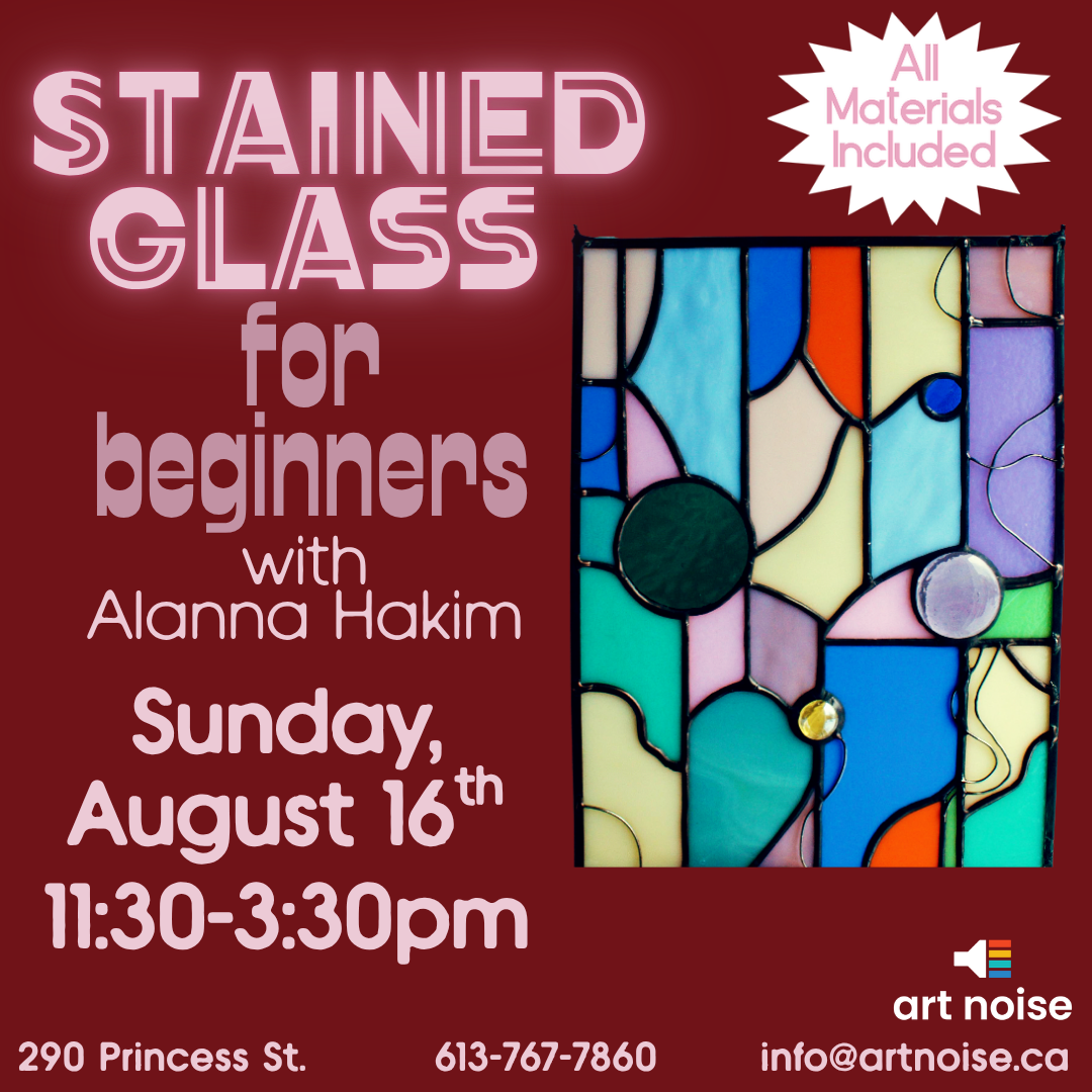 Stained Glass for Beginners Workshop with Alanna Hakim