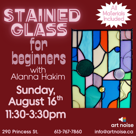 Stained Glass for Beginners Workshop with Alanna Hakim