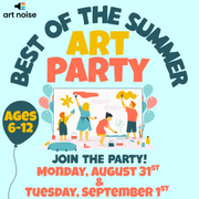 Best of the Summer: Art Party (Ages 6-12)