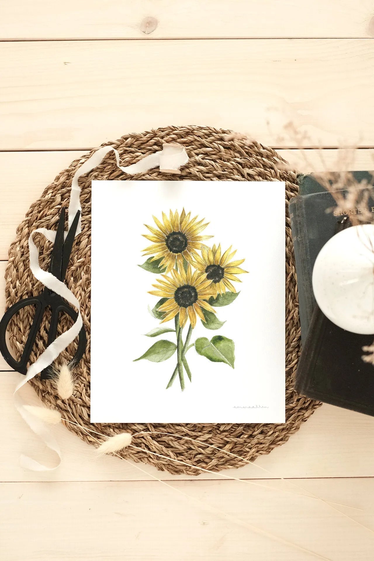 Sunflower Emma Allen Design Studio Print art-noise.myshopify.com sunflower-1 Sunflower Emma Allen Design Studio Print art-noise.myshopify.com sunflower-1
