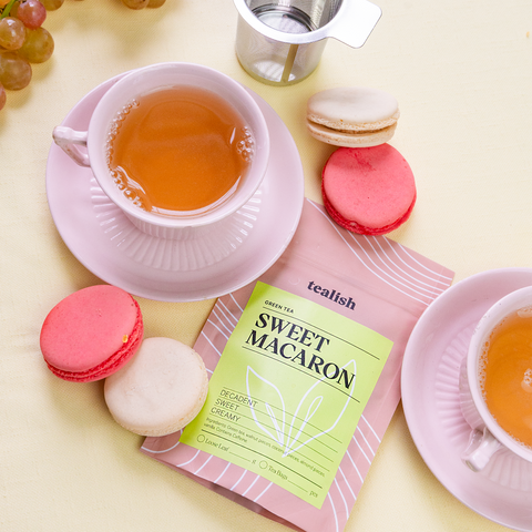 Sweet Macaron Tealish Green Tea art-noise.myshopify.com sweet-macaron