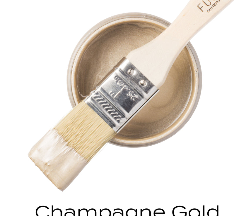 Fusion Mineral Paint Metallic Champagne Gold 37mL