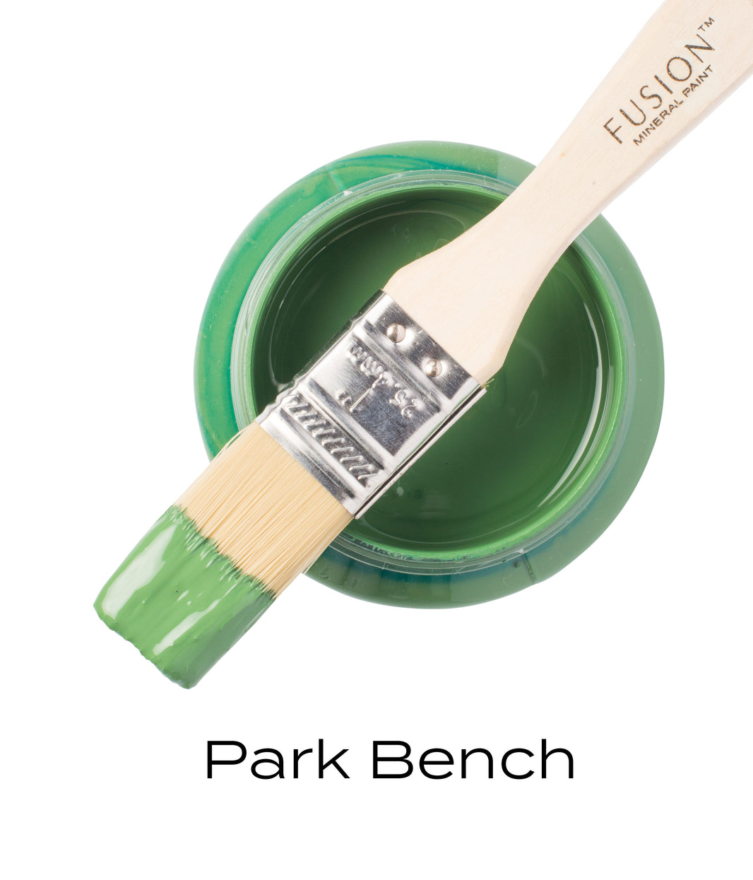 Fusion Mineral Paint Park Bench