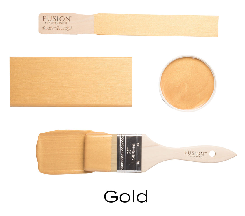 Fusion Mineral Paint Metallic Gold