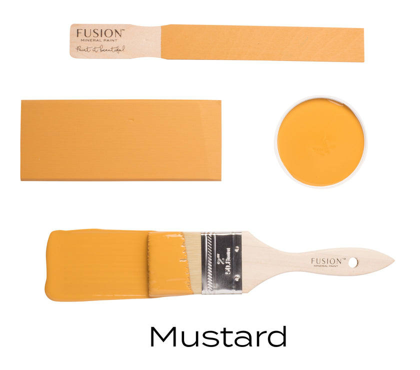 Fusion Mineral Paint Mustard