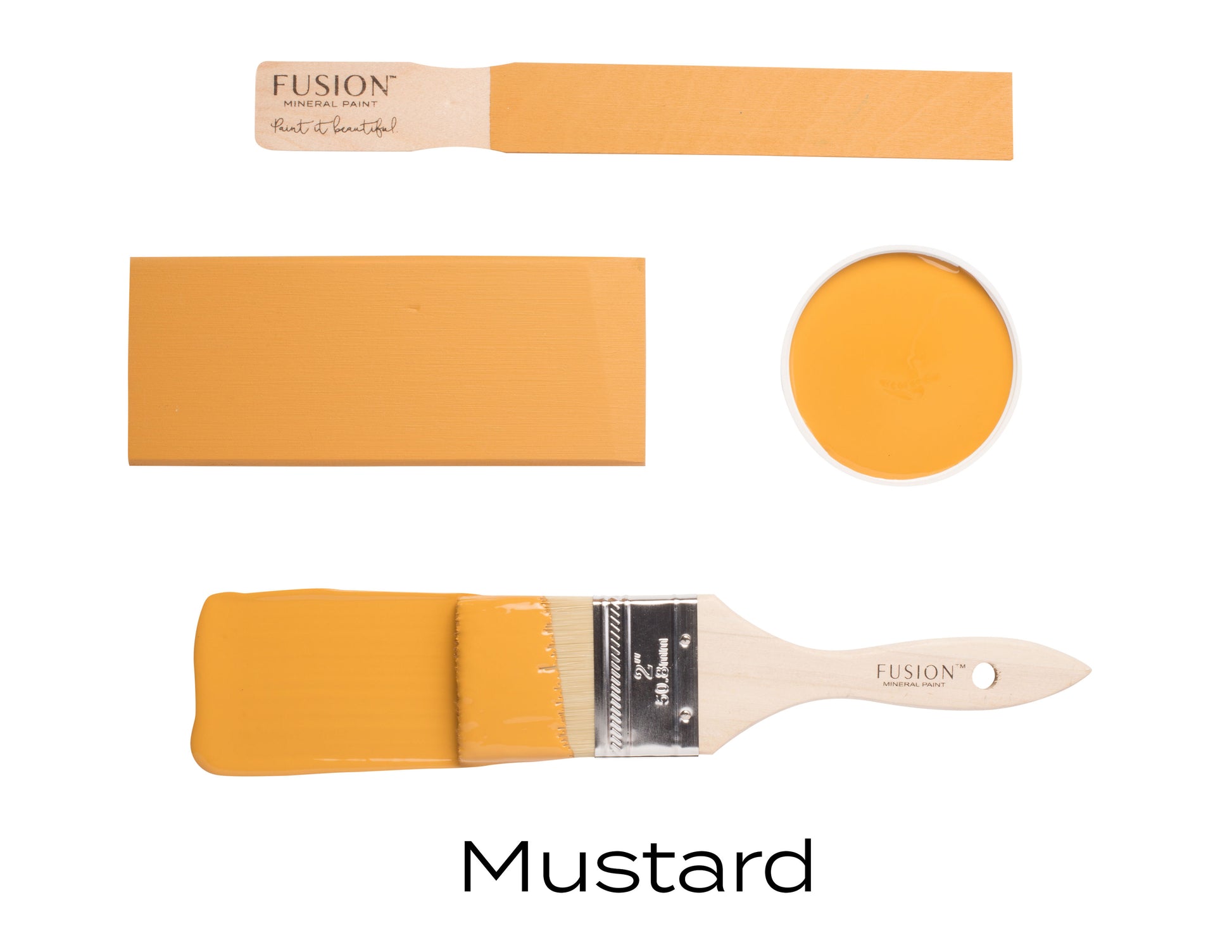 Fusion Mineral Paint Mustard Homestead House Furniture Paint art-noise.myshopify.com fusion-mineral-paint-mustard
