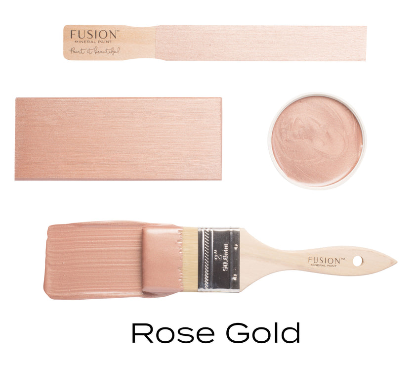 Fusion Mineral Paint Metallic Rose Gold 37mL