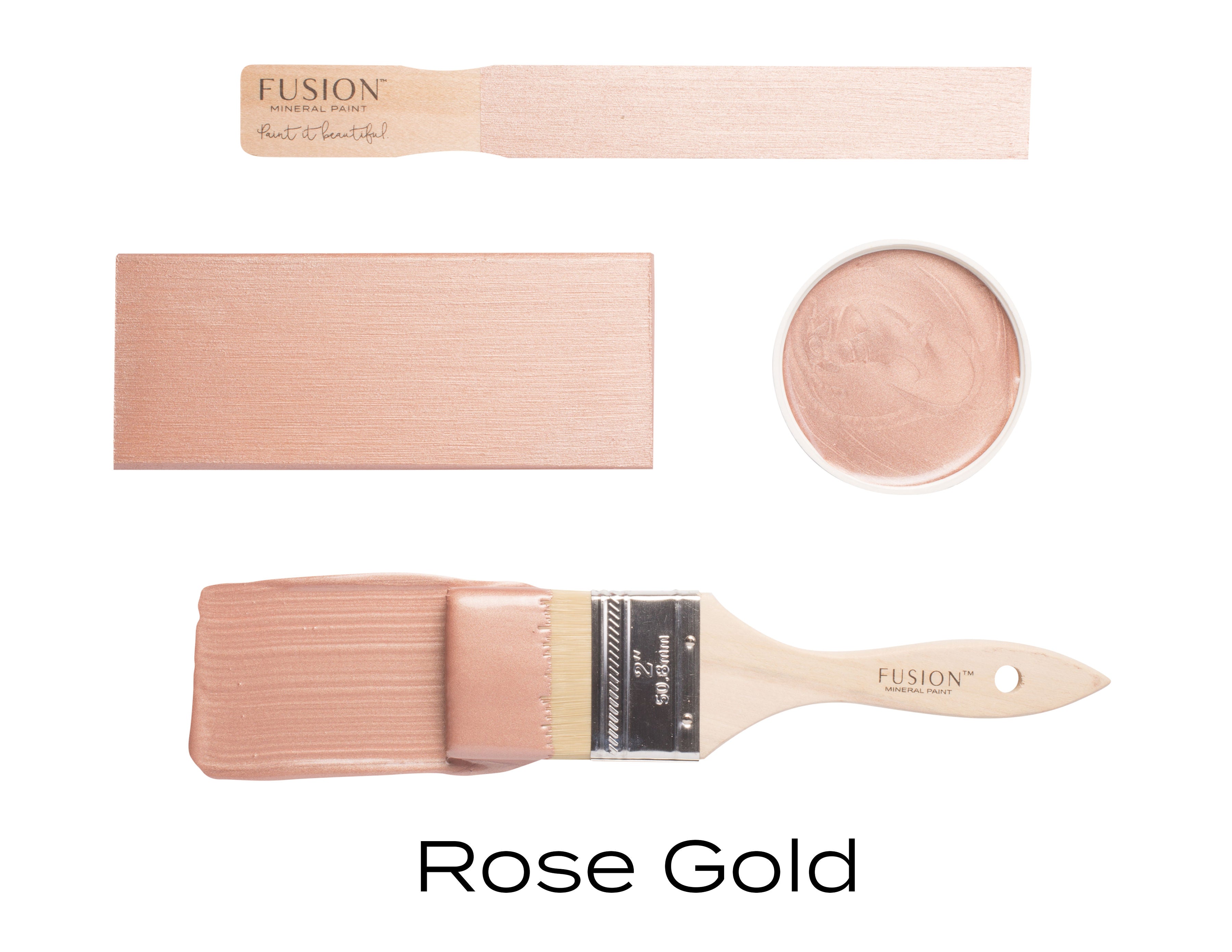 Fusion Mineral Paint Metallic Rose Gold