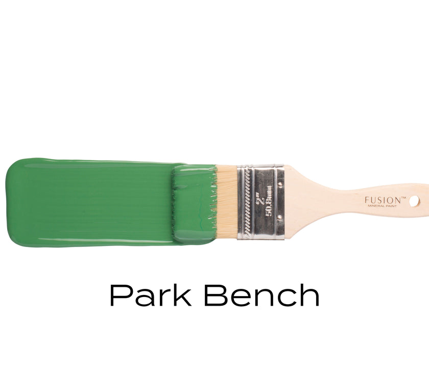 Fusion Mineral Paint Park Bench