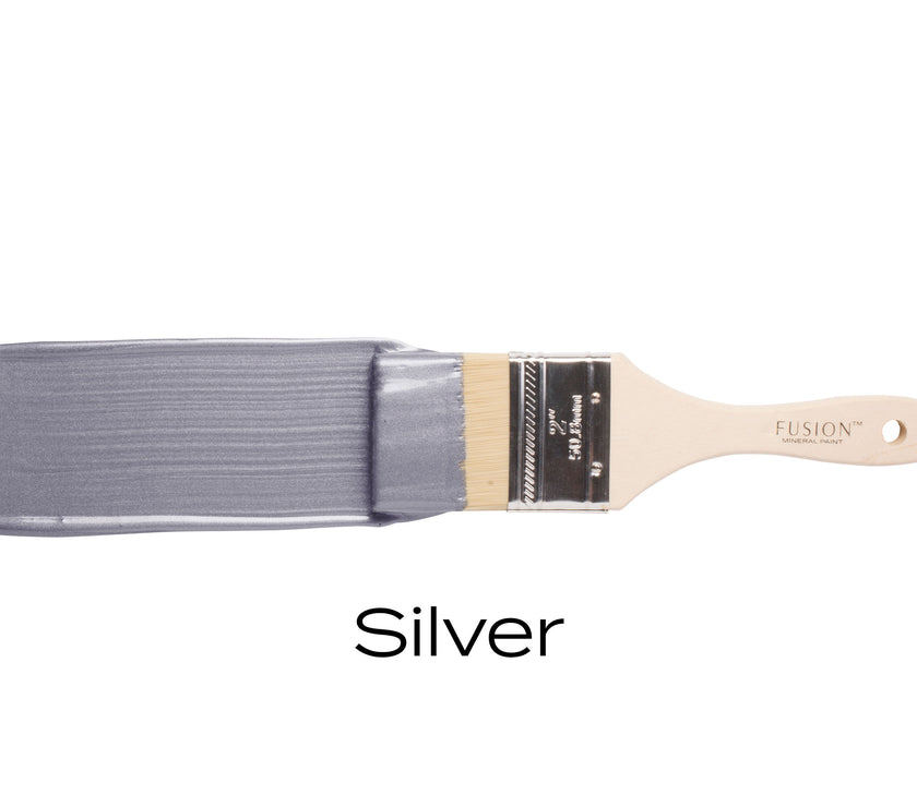 Fusion Mineral Paint Metallic Silver