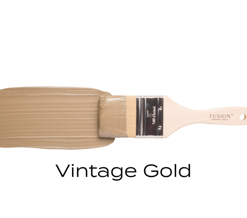 Fusion Mineral Paint Metallic Vintage Gold