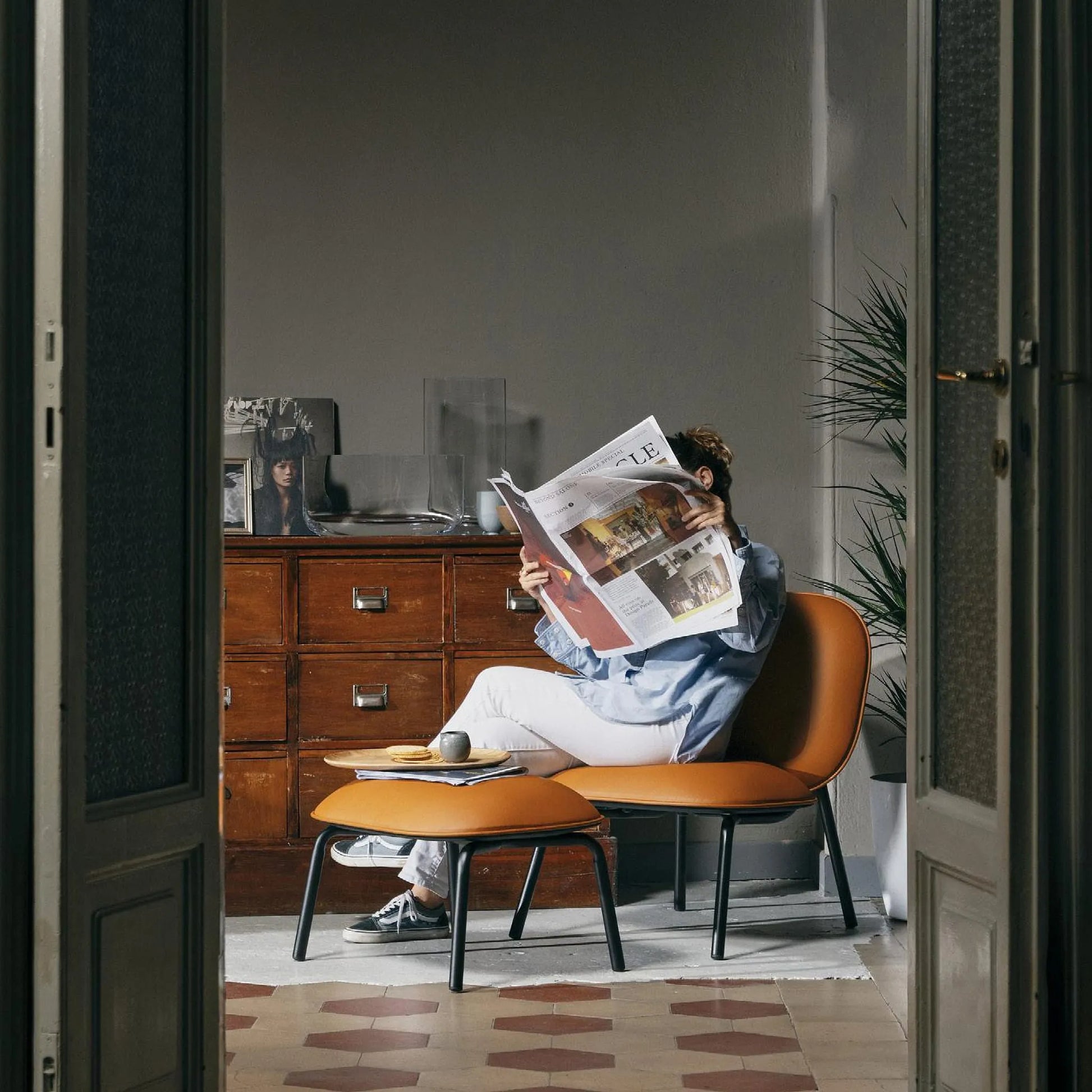  Tasca Lounge Chair & Ottoman<br> Eco Leather Fabric<br> Indoor Use Nüline Distribution Chairs art-noise.myshopify.com tasca-lounge-chair-ottoman-br-eco-leather-fabric-br-indoor-use