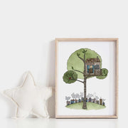 Curate Paper Co. The Penthouse | Children's Art Print | 5 x 7 - Art Noise Curate Paper Co. The Penthouse | Children's Art Print | 5 x 7 Curate Paper Co. Fine Art Prints art-noise.myshopify.com curate-paper-co-the-penthouse-childrens-art-print-5-x-7