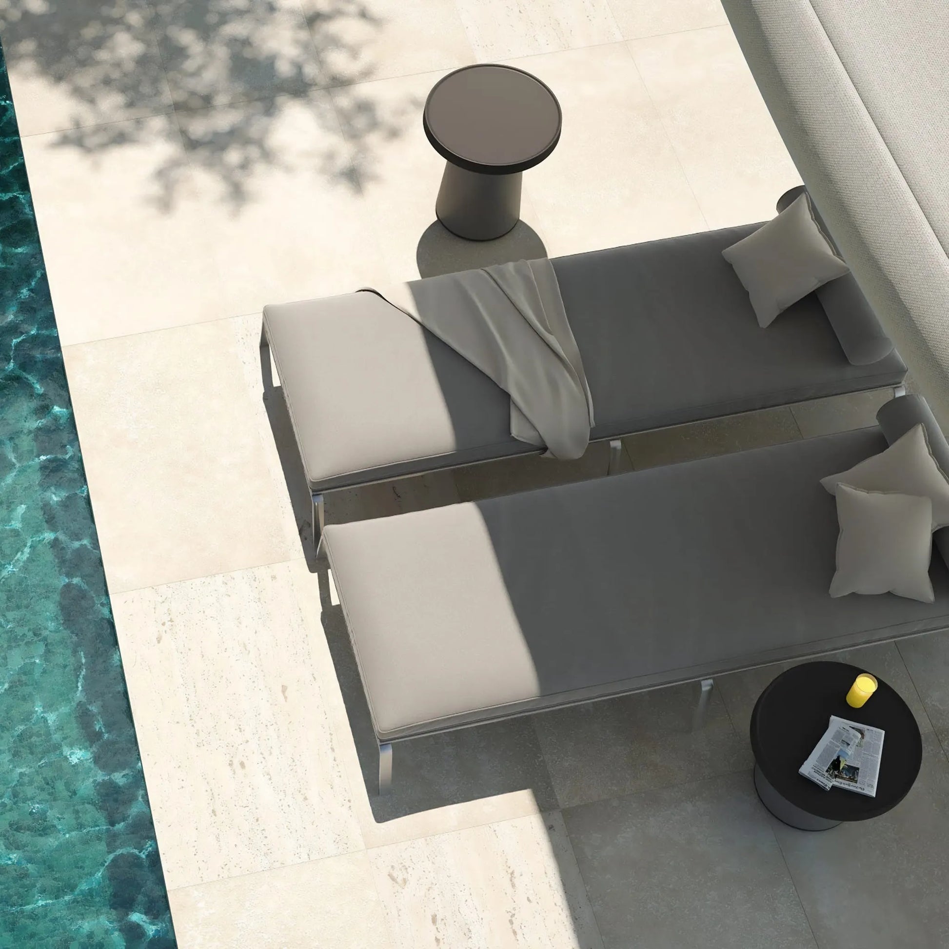  Thick Top Side Table<br> Indoor & Outdoor Use Nüline Distribution End Tables art-noise.myshopify.com thick-top-side-table-br-indoor-outdoor-use