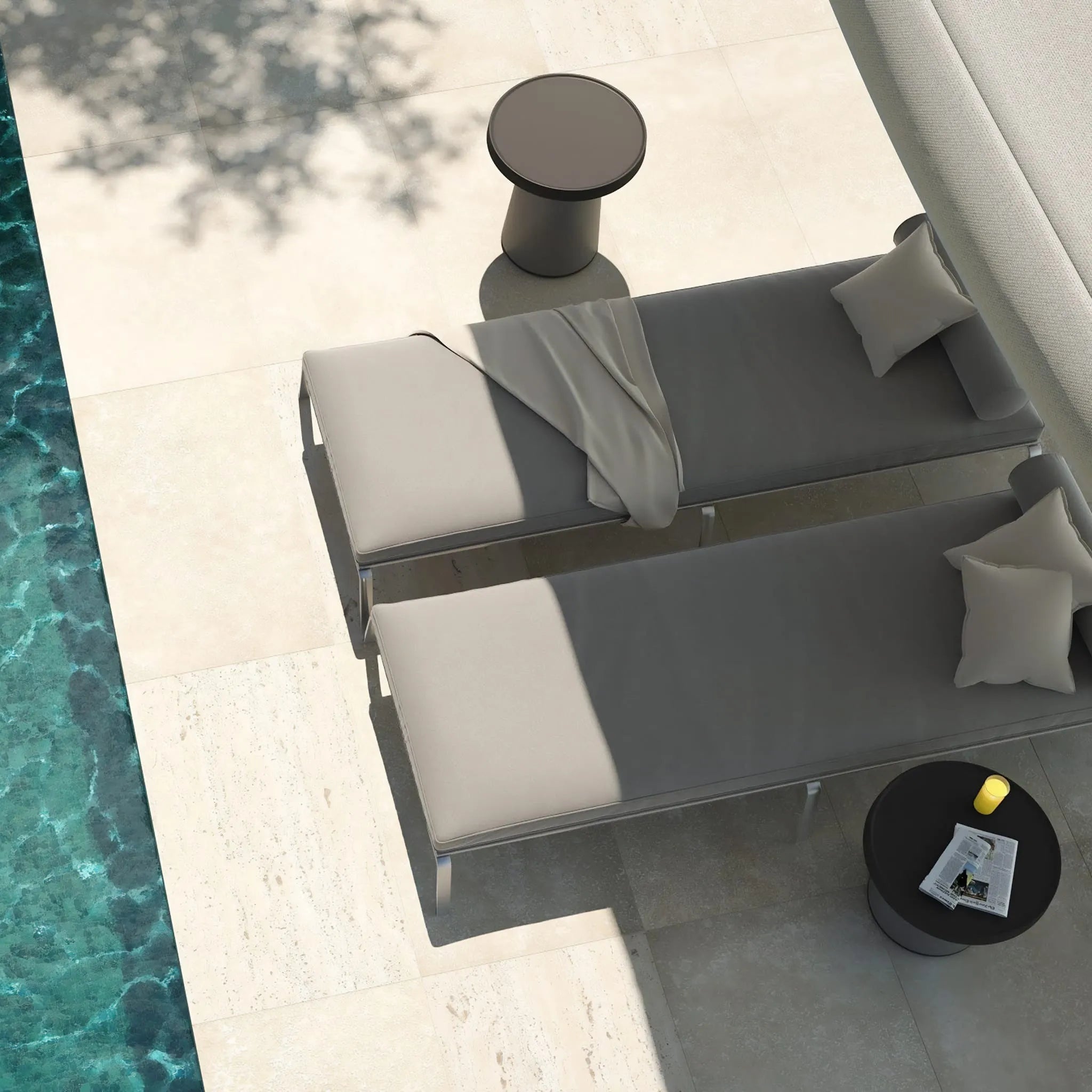  Thick Top Side Table<br> Indoor & Outdoor Use Nüline Distribution End Tables art-noise.myshopify.com thick-top-side-table-br-indoor-outdoor-use