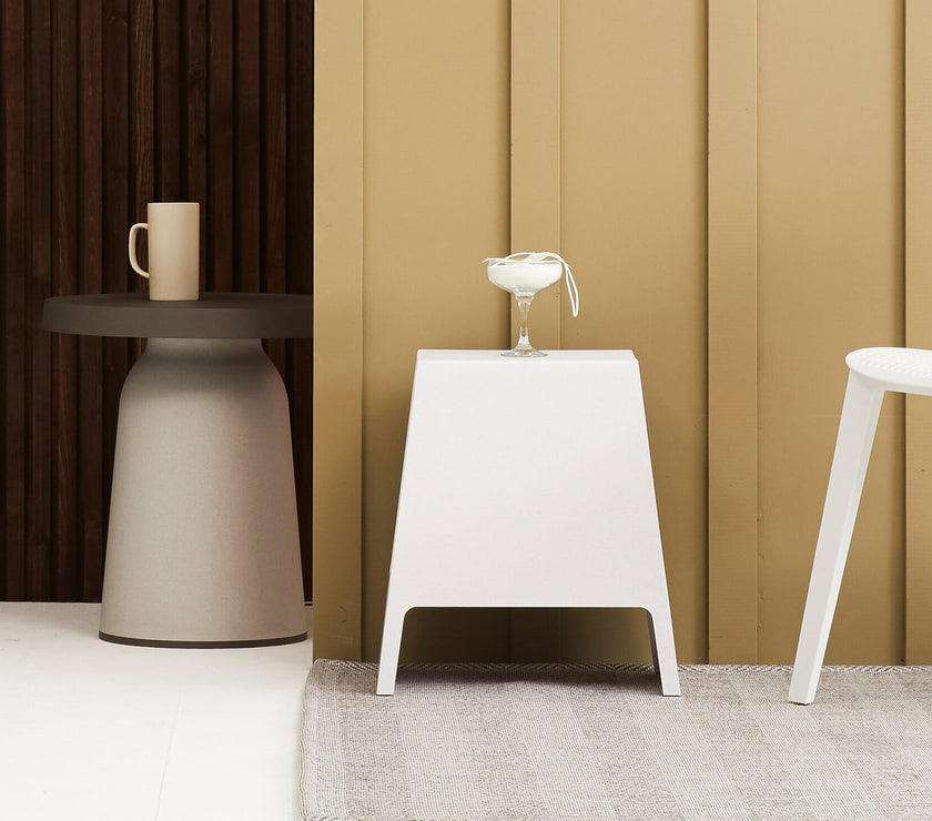 Thick Top Side Table<br> Indoor & Outdoor Use