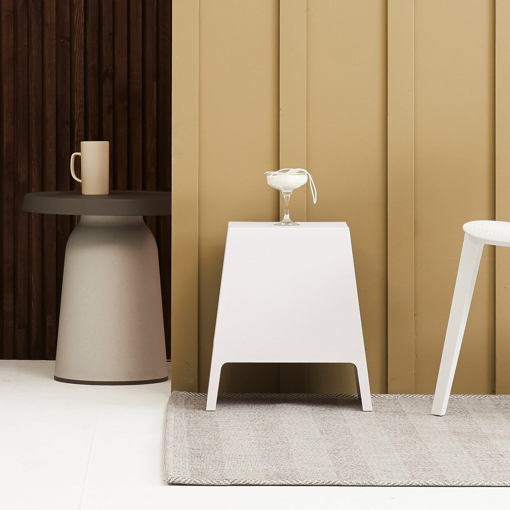 Thick Top Side Table<br> Indoor & Outdoor Use Nüline Distribution End Tables art-noise.myshopify.com thick-top-side-table-br-indoor-outdoor-use