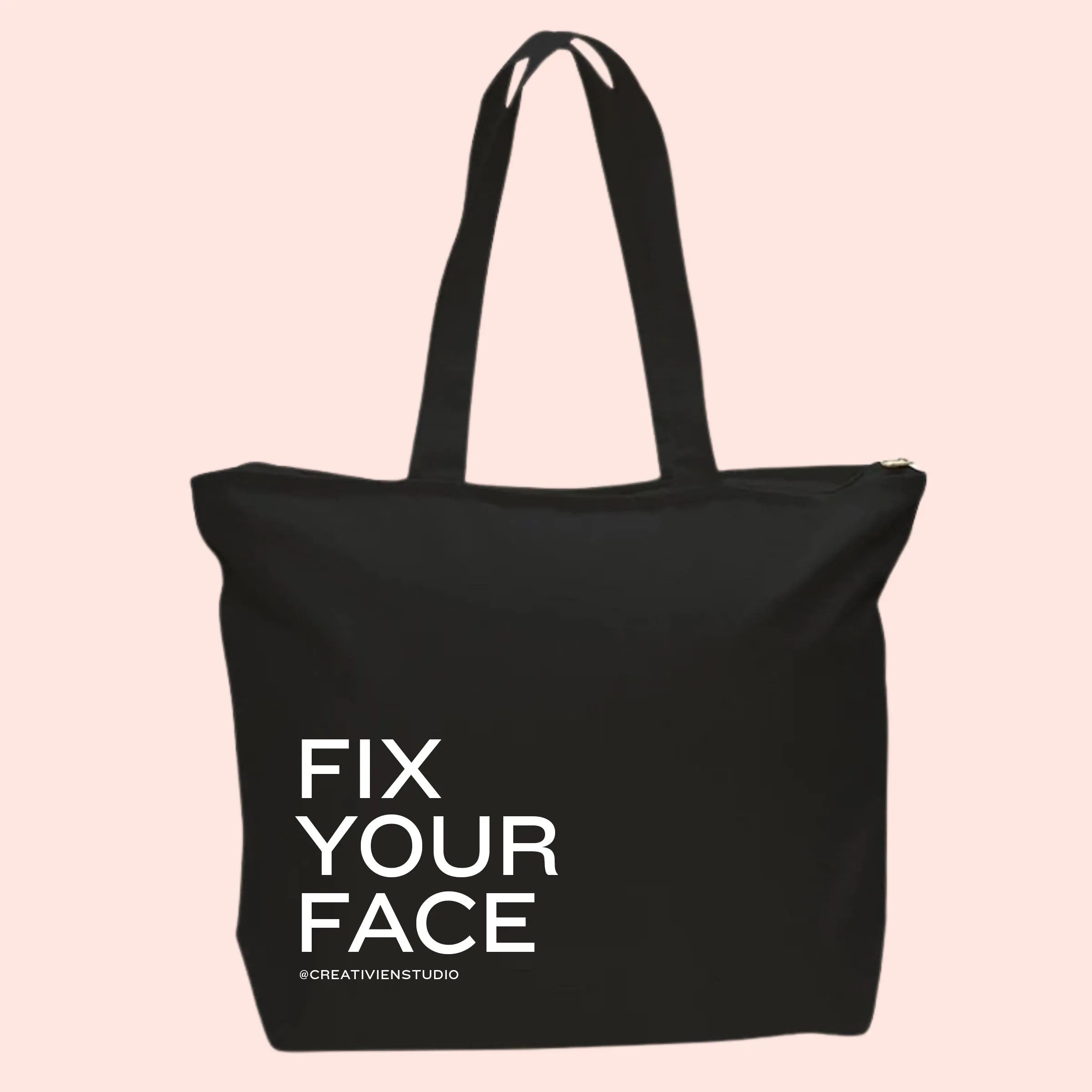 Fix your Face Tote Bag Creativien product_type art-noise.myshopify.com fix-your-face-tote-bag Fix your Face Tote Bag Creativien  art-noise.myshopify.com fix-your-face-tote-bag