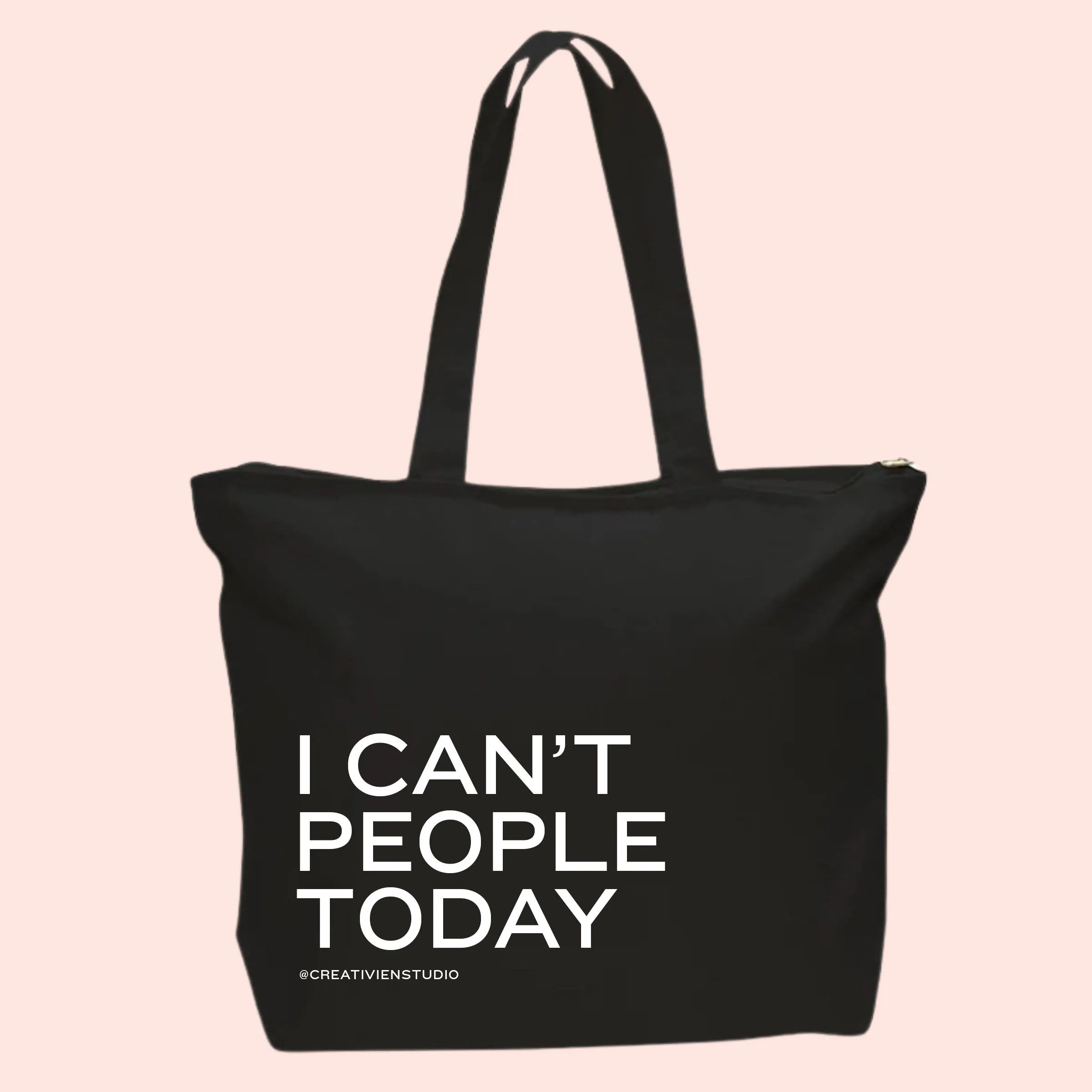 I Can't people Today Tote Bag Creativien product_type art-noise.myshopify.com i-cant-people-today-tote-bag I Can't people Today Tote Bag Creativien  art-noise.myshopify.com i-cant-people-today-tote-bag