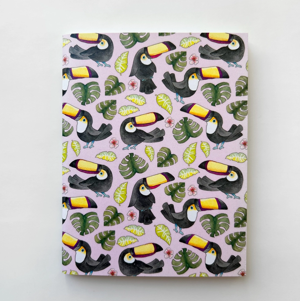 Found &amp; Lost Art Notebook - Toucans