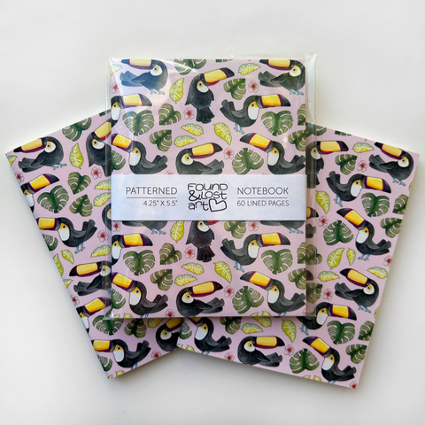 Found & Lost Art Notebook - Toucans - Art Noise Found & Lost Art Notebook - Toucans Found & Lost Art Notebooks art-noise.myshopify.com found-lost-art-notebook-toucans