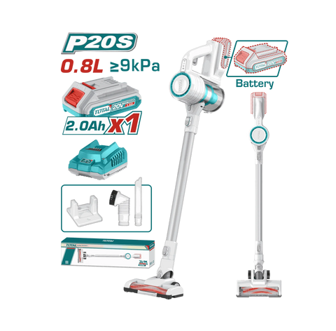 Total Tools - 20V Cordless Stick Vacuum Cleaner (1Battery+1Charger) Total Tools product_type art-noise.myshopify.com total-tools-20v-cordless-stick-vacuum-cleaner-1battery-1charger Total Tools - 20V Cordless Stick Vacuum Cleaner (1Battery+1Charger) Total Tools  art-noise.myshopify.com total-tools-20v-cordless-stick-vacuum-cleaner-1battery-1charger