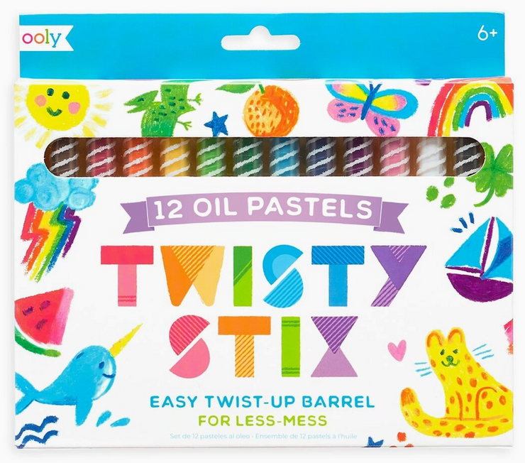 OOLY Twisty Stix Oil Pastels - Art Noise