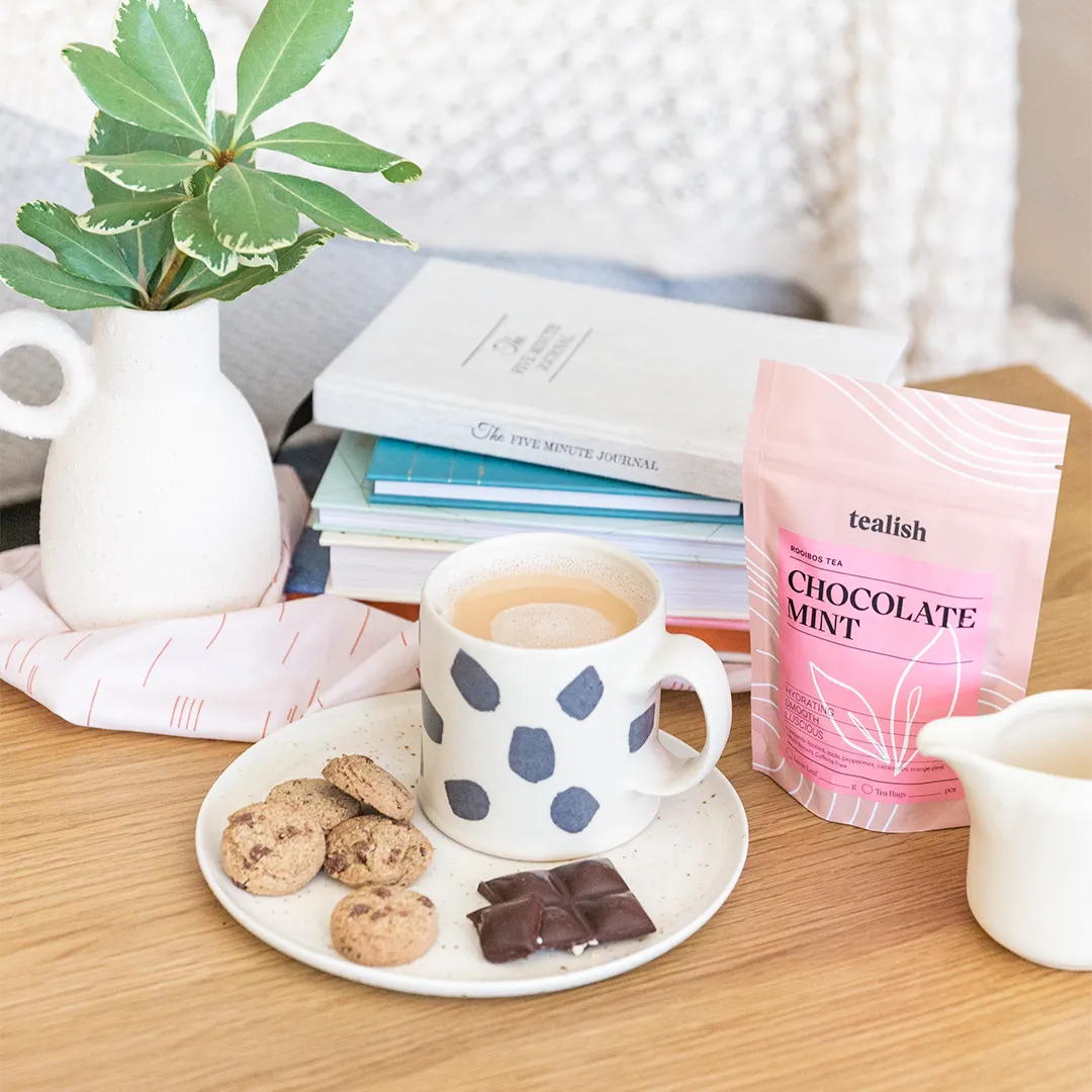 Chocolate Mint Tealish Rooibos Tea art-noise.myshopify.com chocolate-mint Chocolate Mint Tealish Rooibos Tea art-noise.myshopify.com chocolate-mint