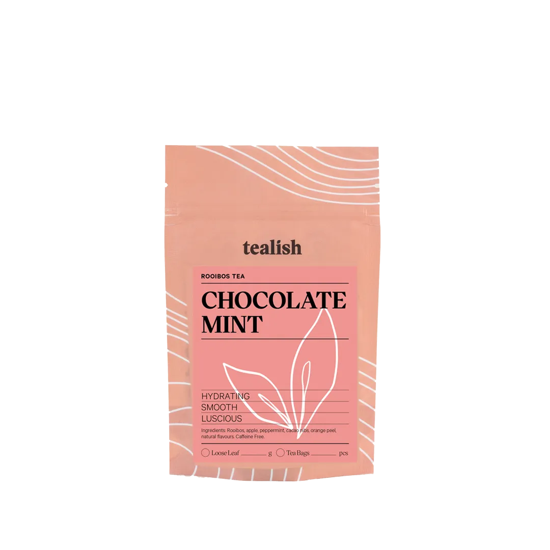 Chocolate Mint Tealish Rooibos Tea art-noise.myshopify.com chocolate-mint Chocolate Mint Tealish Rooibos Tea art-noise.myshopify.com chocolate-mint