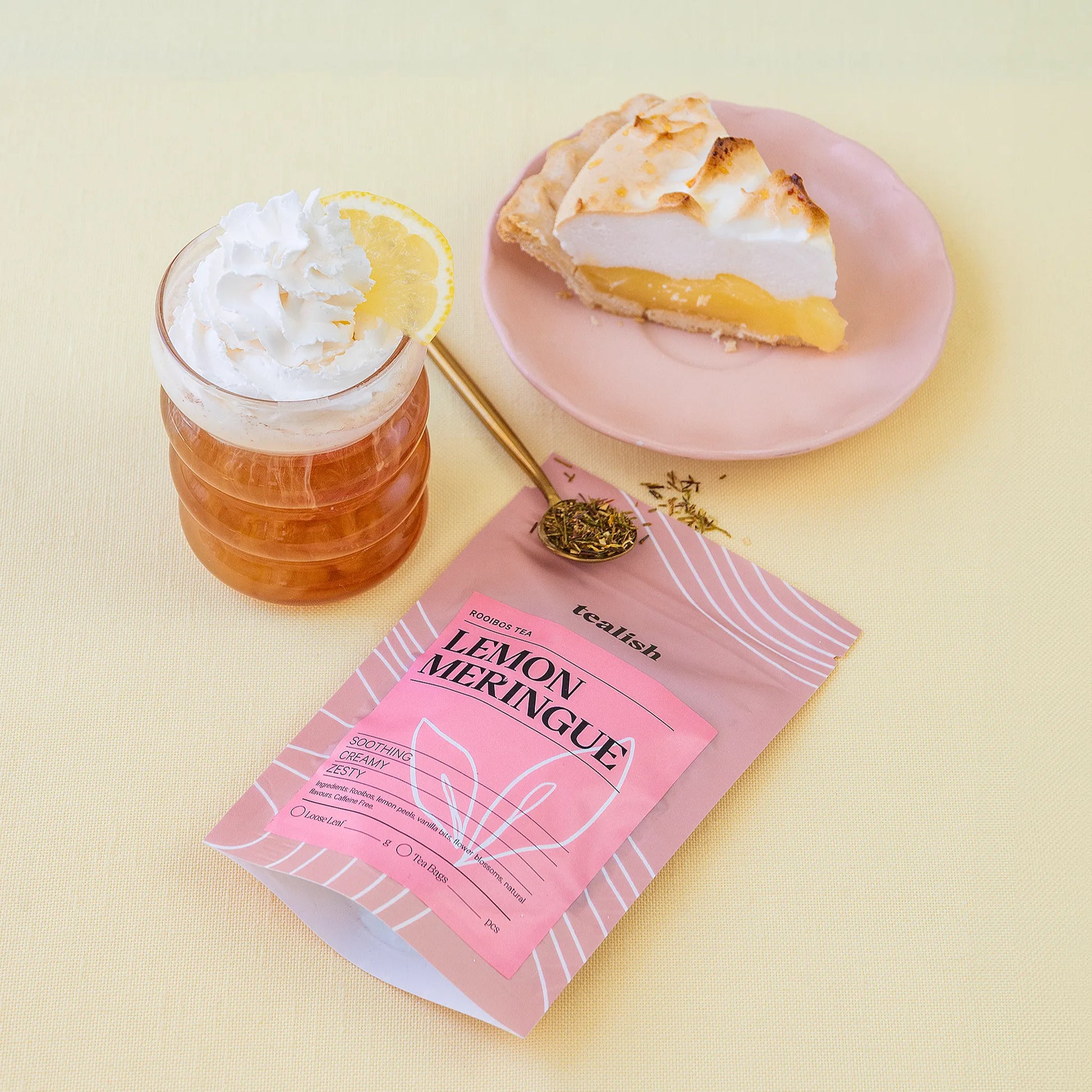 Lemon Meringue Tealish Rooibos Tea art-noise.myshopify.com lemon-meringue Lemon Meringue Tealish Rooibos Tea art-noise.myshopify.com lemon-meringue